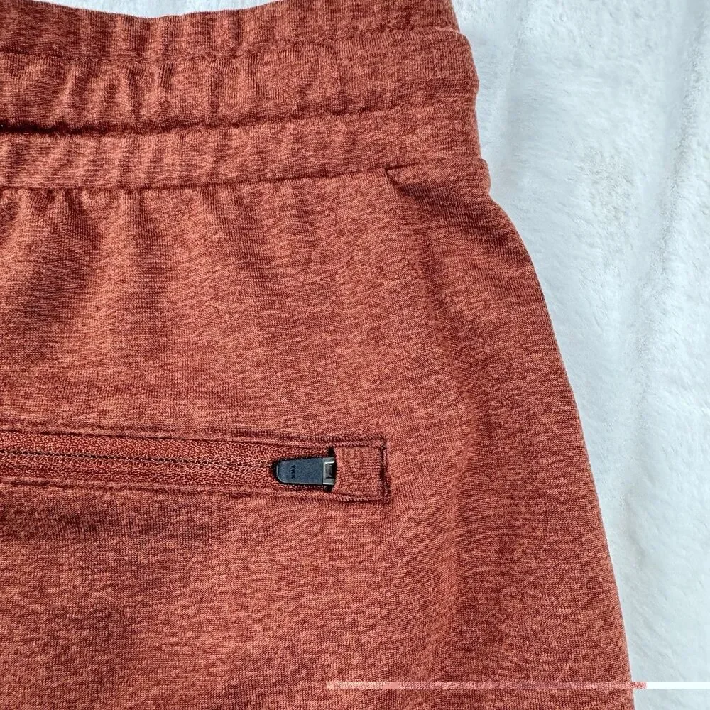 Vuori Ponto Performance Shorts 7" Men's Small Brown Orange Stretch Comfort Sport - Picture 11 of 12